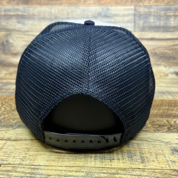 Ol' Dirty Bastard Mens Trucker Hat Navy Snapback 90s Hip Hop Rap Baseball Cap - Picture 5 of 8